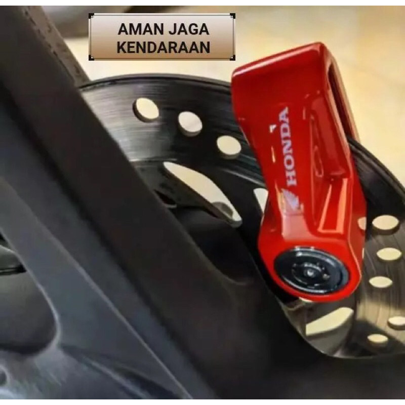 Kunci Gembok Motor Anti Maling Kunci Gembok Ganda Motor