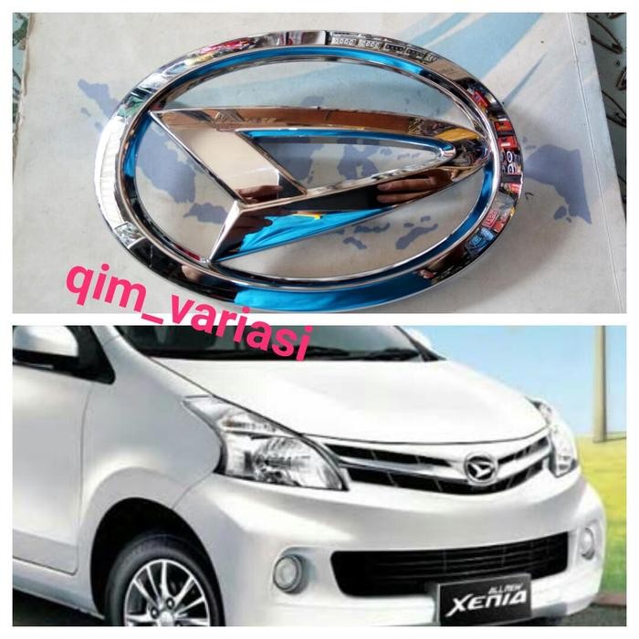 Emblem Logo Daihatsu Xenia 2012-2014 Ori Genuine Part
