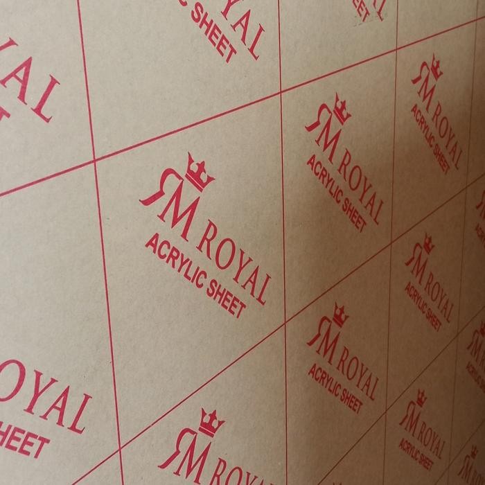 Akrilik Lembaran 3Mm Bening 122 X 244 Royal Terlaris