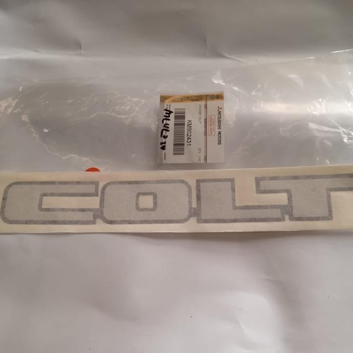 Emblem Logo Stiker Sticker Colt L300 / L 300 Mitsubishi Ktb Ori Genuine Part