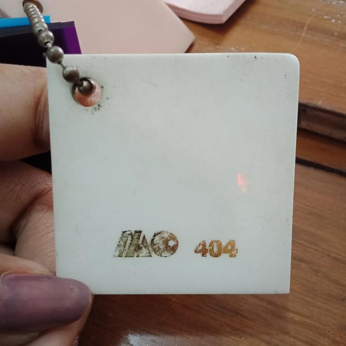 Lembaran Akrilik 2Mm Kapur 122X244