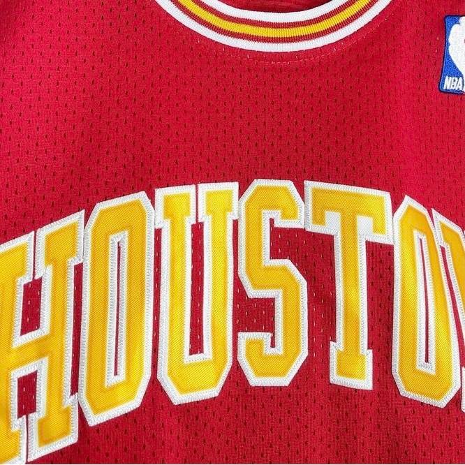 JERSEY BASKET NBA CLASSIC HWC HOUSTON ROCKETS #1 MCGRADY MERAH KUNING
