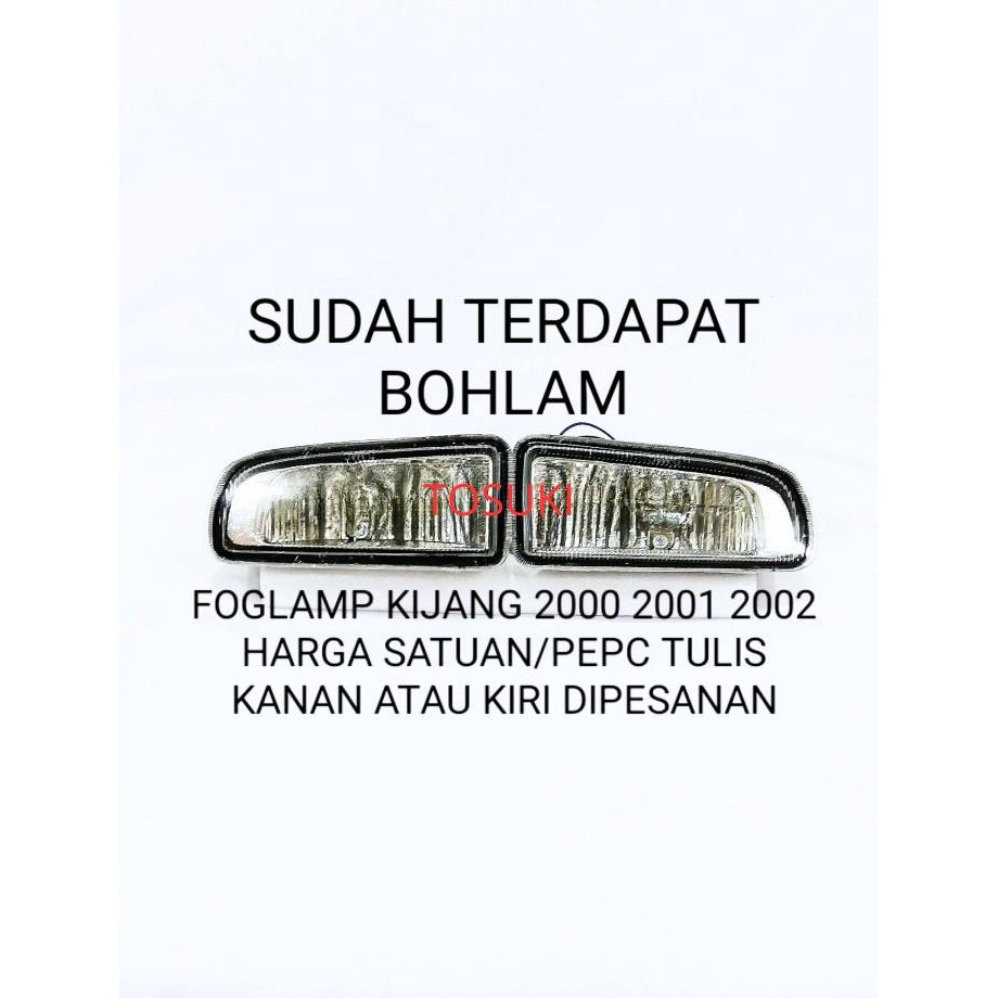 Foglamp Kijang Kapsul 2000 2001 2002 Lampu Bemper Fog Lamp Kabut