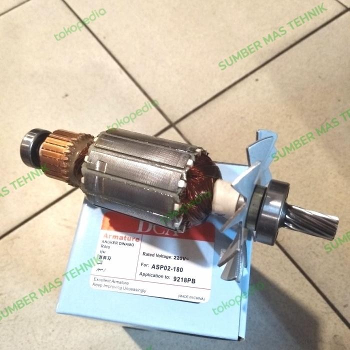 Laris Armature Angker Dca Asp02180 Angker Mesin Poles Polisher 9218Pb
