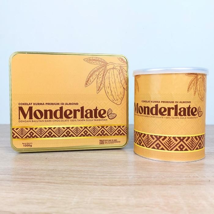 

Monderlate Cokelat Kurma Almond Zero Sugar