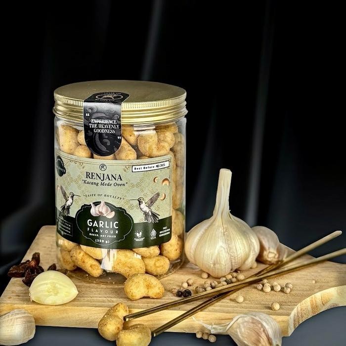 

GARLIC - Kacang Mede / Mete / Mente Oven Panggang RENJANA CASHEW 300gr