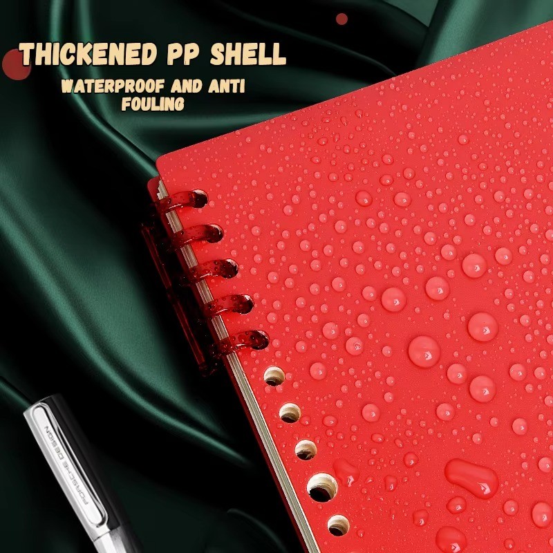 

B5 Spiral Staff Notebook 60 Sheets Refillable Index Music Book For School Supplies Stationery Office