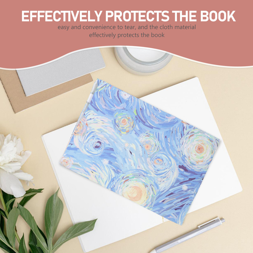 

Book Protective Cover Bookcovers Waterproof For Textbook Covering Aesthetic Protector Sleeve