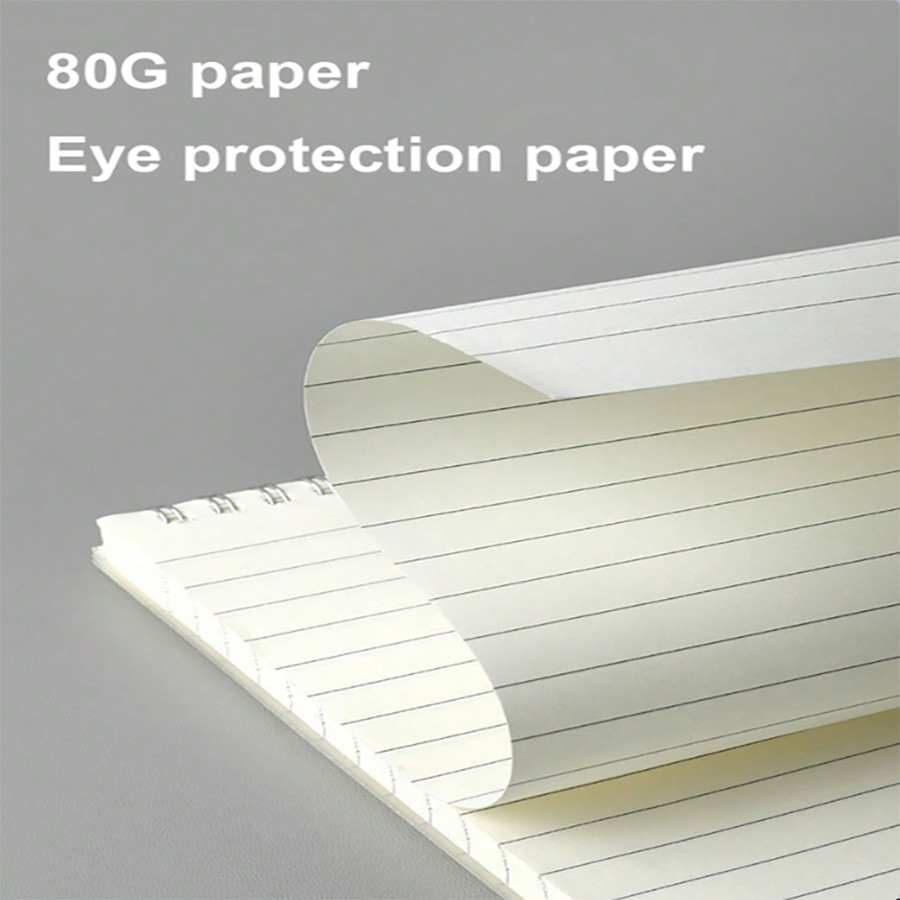 

Flip Up Notebook A5 B5 A4 Horizontal Line Inner Page 160 Pages