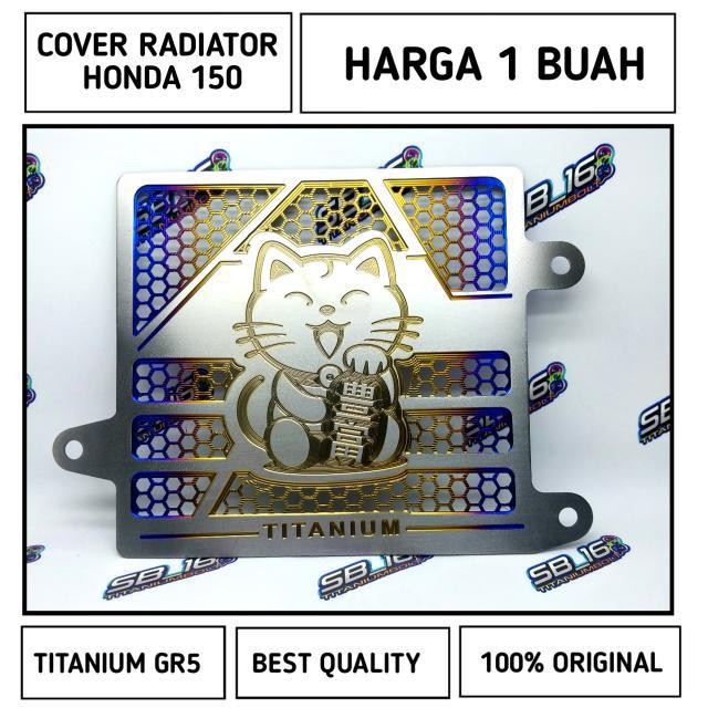 COVER RADIATOR VARIO/PCX/ADV 150 TITANIUM