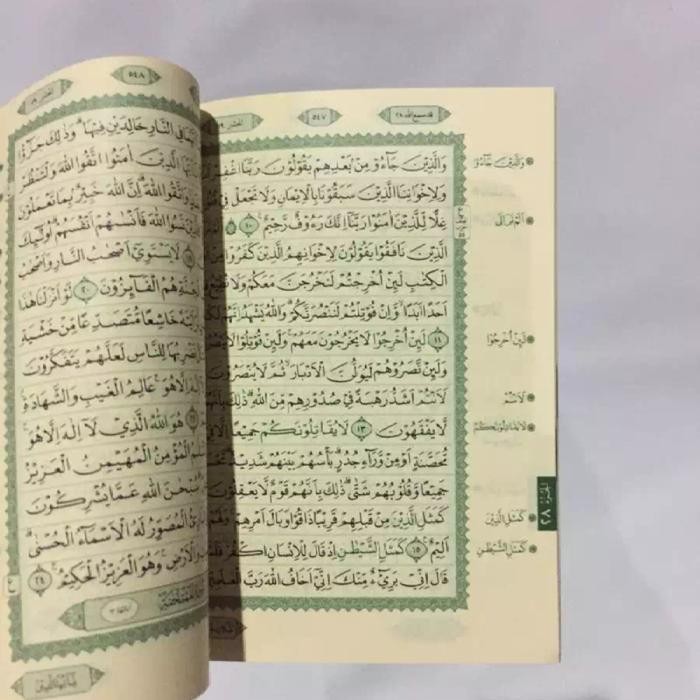 Al Quran Hafalan Per 5 Juz - Al Quran Halim A6 Gratisongkir