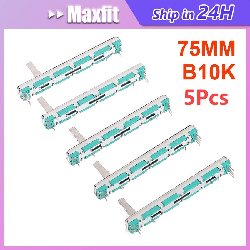 RB2233 Potensio Geser Mixer 7.5 Cm 10K B103 B10K Fader Mixer Yamaha Behringer Soundcraft Mackie