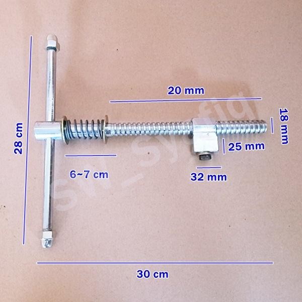 READY as drat kotak untuk ragum/catok 5 in 6 in as 16mm 18mm