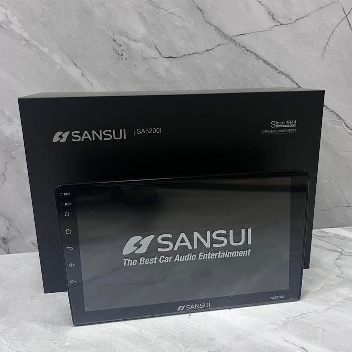 Headunit Android Sansui 9Inch 4Gb Tv Mobil Bonus Kamera