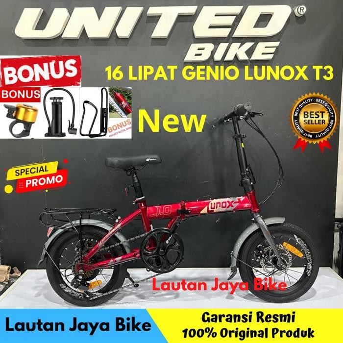 Sepeda Lipat 16" Genio Lunox 1.0