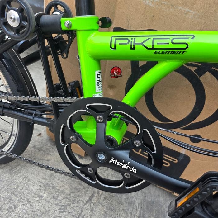 Terlaris Sepeda Lipat Element Pikes Gen 2 Nature Ongkir Termurah