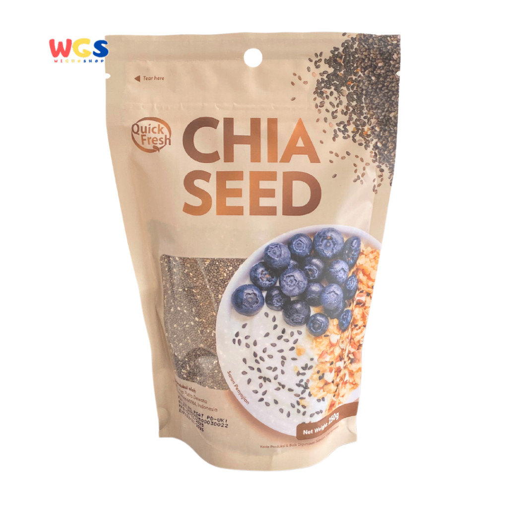 

READYY! Quick Fresh Chia Seed 250g - Superfood untuk Kesehatan dan Nutrisi Sehari-hari