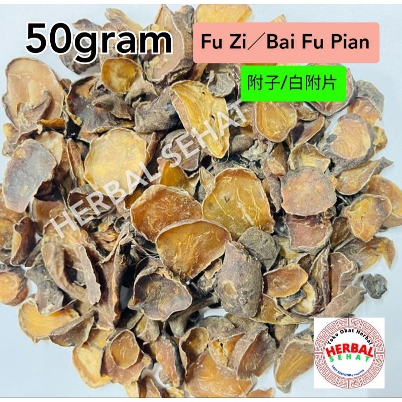 

Zhi Fu Zi 50g - Aconiyum Carmichaeli Debx [PREMIUM]