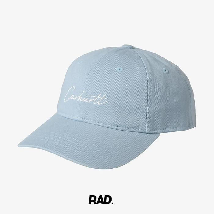 Diskon Carhartt Wip Delray Cap Frosted Blue Original