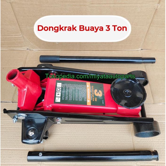 PREMIUM Dongkrak Buaya 3 Ton Dongkrak Mobil 3 Ton