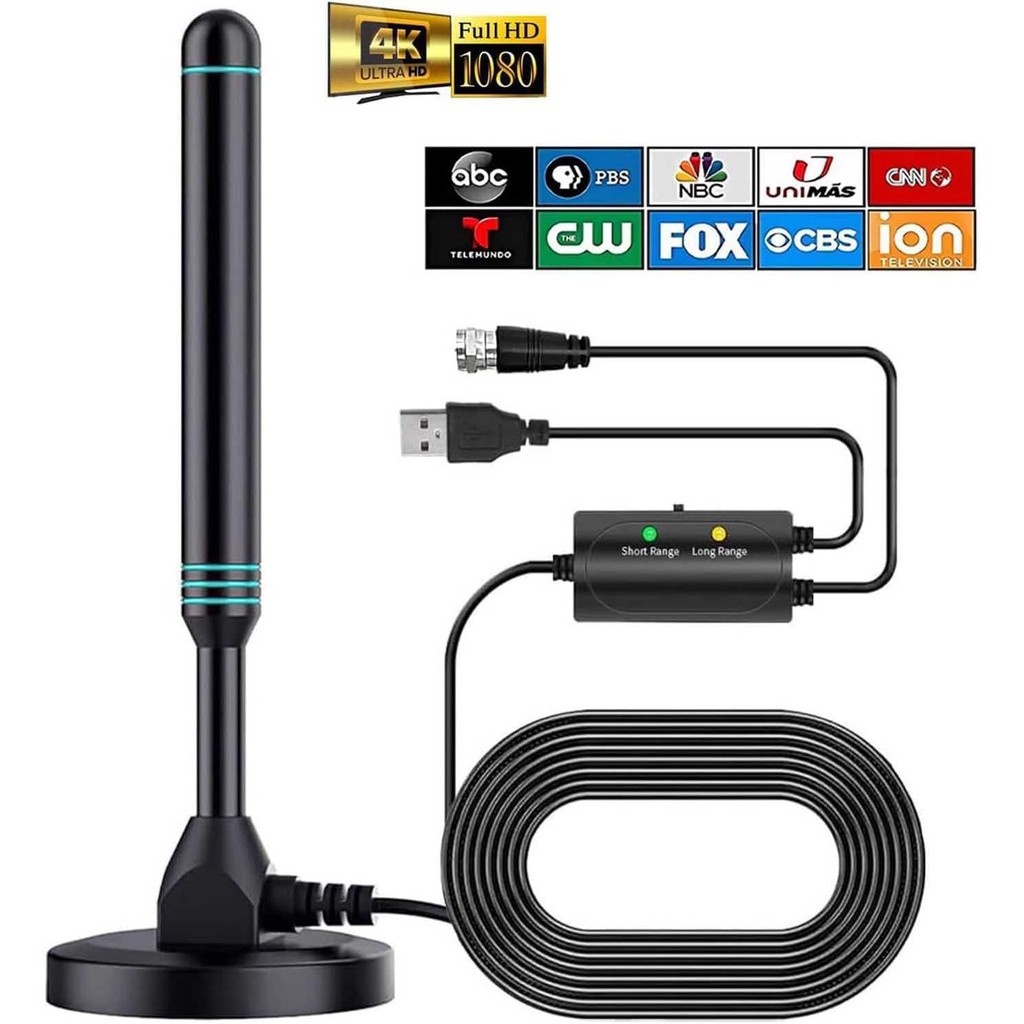 Antena TV Digital Dalam Ruangan Antena DVB Penguatan Tinggi Indoor Digital TV Antenna High Gain DVB 