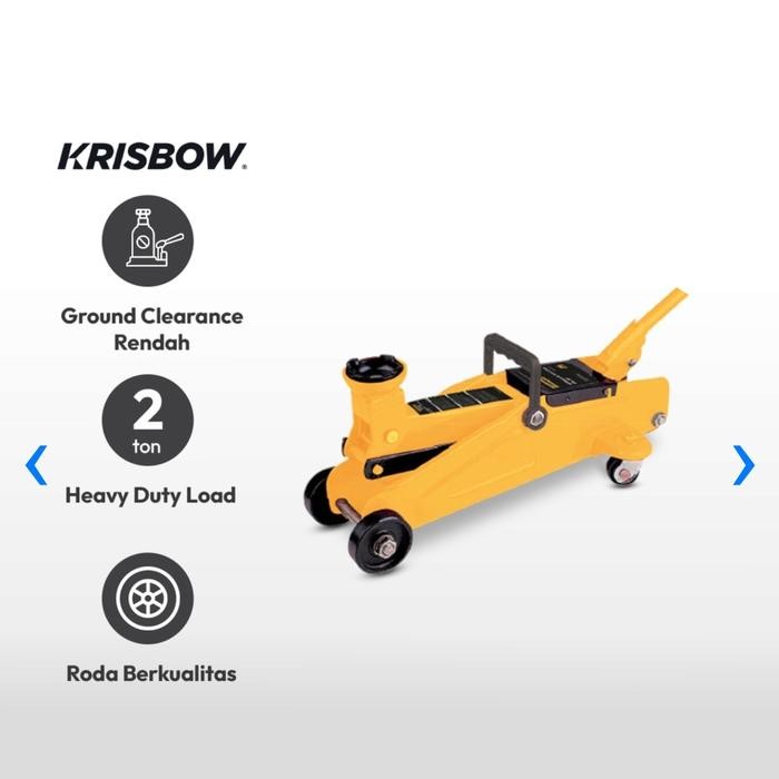 PREMIUM Krisbow Dongkrak Buaya 2 Ton