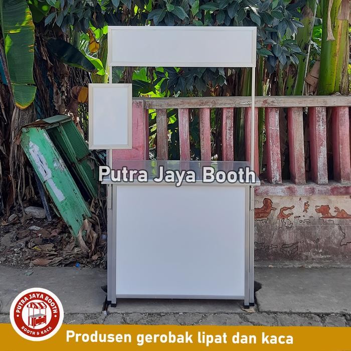 PREMIUM Booth Portable JUMBO MURAH/Meja Lipat/Meja knock Down Full Almunium