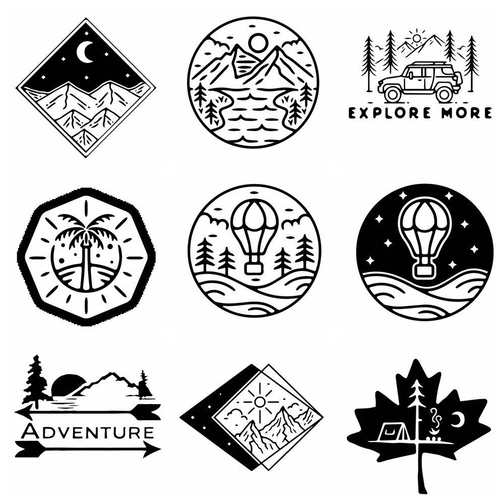 Stiker Mobil Eksplorasi dan Petualangan Bodi Mobil Stiker Pegangan Pintu Bodi Mobil Stiker Pegangan 