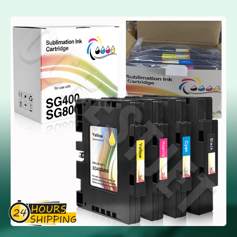 For SG400 SG800 SG 400 Premium Color Compatible Ink Cartridge With Chip With Ink For Ricoh SAWGRASS 