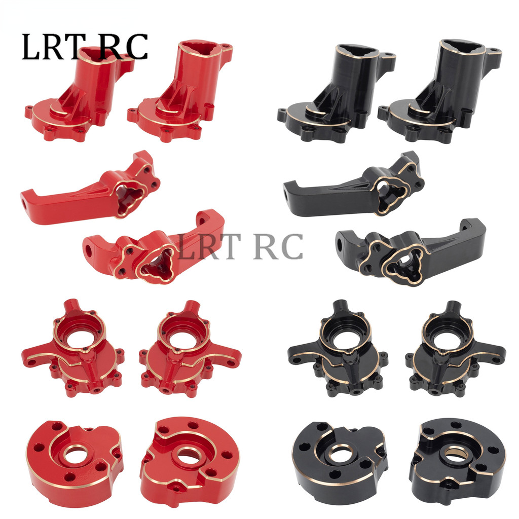 1/10 Skala Kuningan C-hub Depan Luar Portal Perumahan Poros Belakang Mobil Rental Luxury Gear Cover 