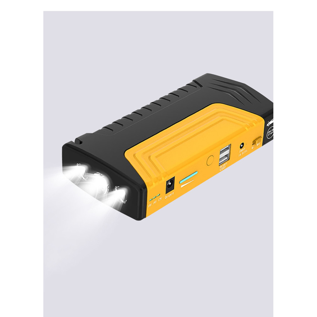 6000mAh 8000mah 10400mah 12V Portable Car Jump Starter Baterai Darurat Booster Laptop Power bank 12V