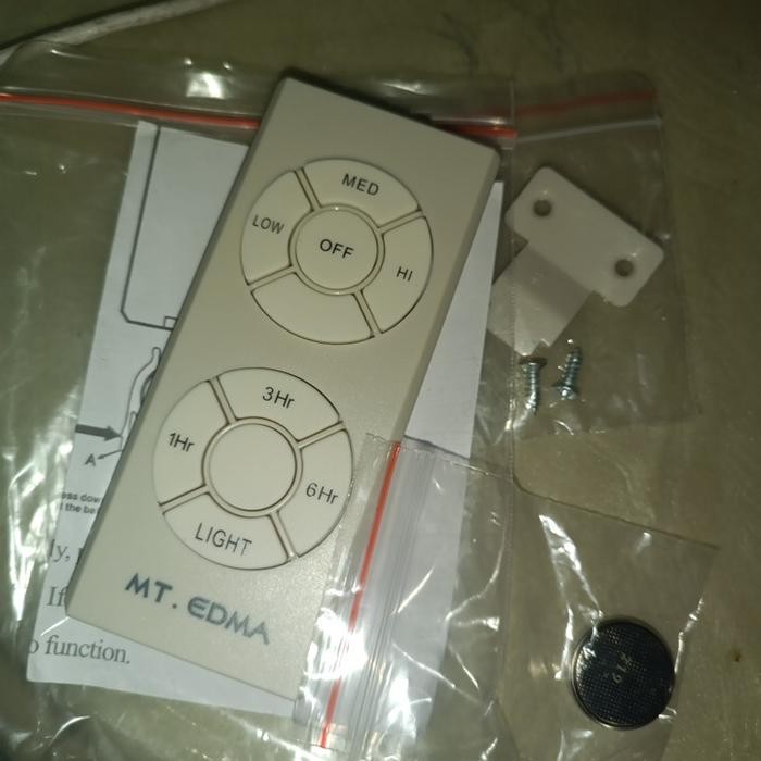 Remote Kipas Lampu MT. EDMA Original