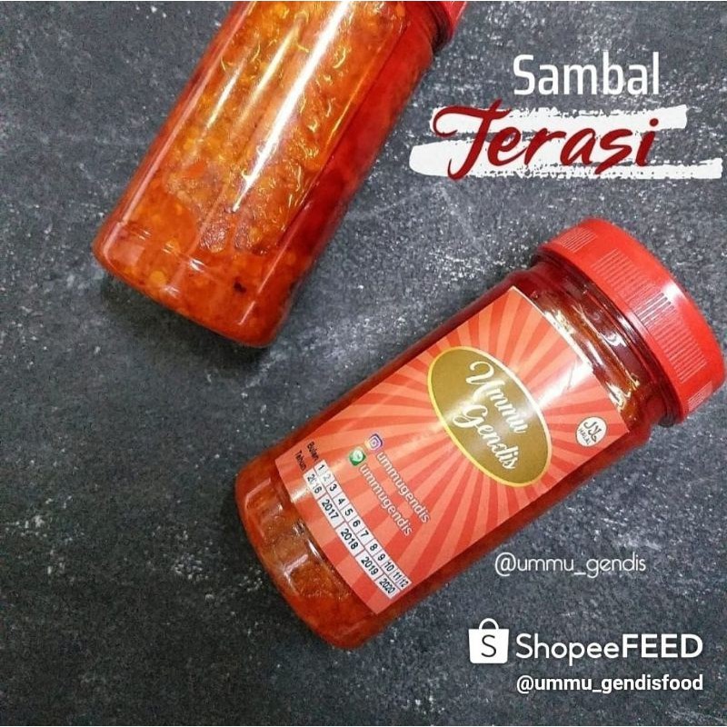 

SANS Sambal Terasi Botol Frozen Food 250gr