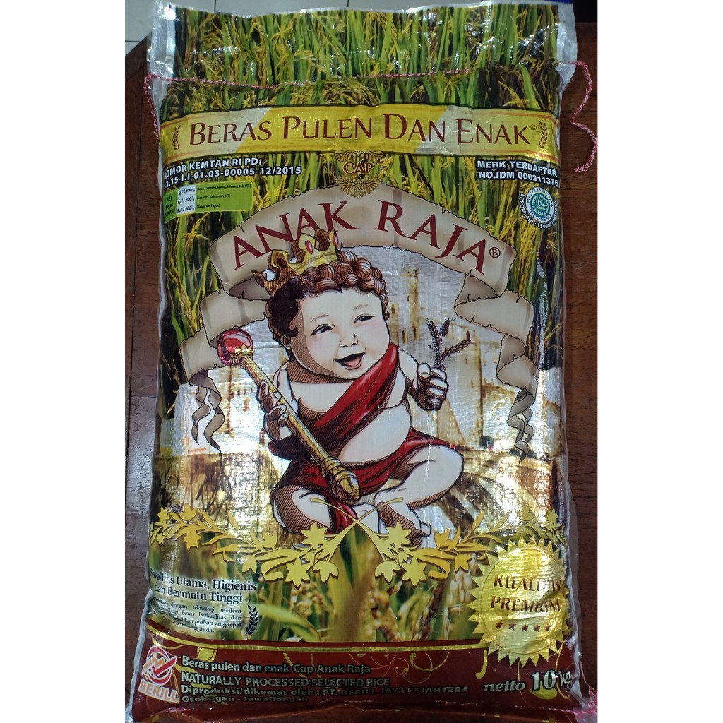 

SANS Beras Anak Raja 10 Kg Enak dan Pulen