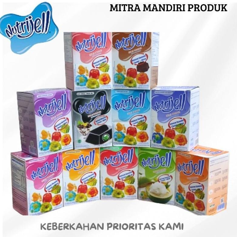 

SANS Nutrijel Jelly Powder All Varian 12 Pcs Per Box