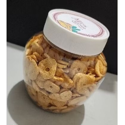 

SANS Bawang Putih Goreng, Premium Class, Kemasan Toples Guci, Berat Netto 120g (Etalase 12)