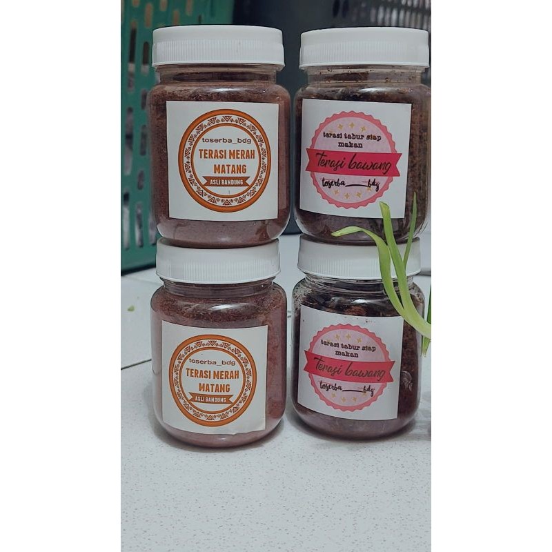 

SANS paket terasi 4 pcs kemasan Botol