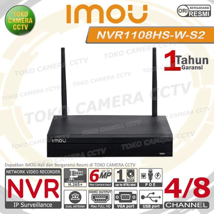 NVR WIFI WIRELESS IMOU 8CH NVR 8 CHANNEL