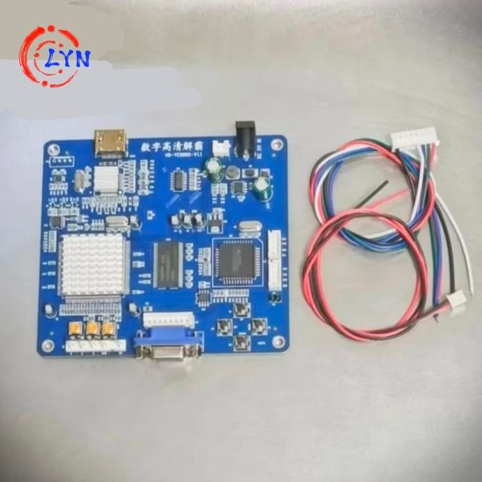 Converter Board Pcb Arcade Video Game Rgb / Cga / Ega / Vga To Hdmi [Ready Stok]