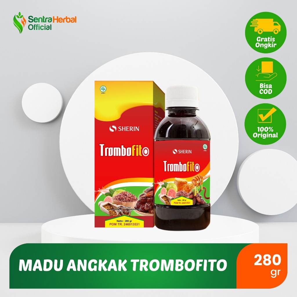 

RATU Sherin - Sari Kurma Madu Angkak Trombofit Trombofito Untuk Menaikan Trombosit 280gr