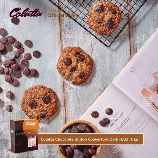 

Bundling Colatta Chocobitz Button Couverture Dark RJ02 1Kg - Isi 2