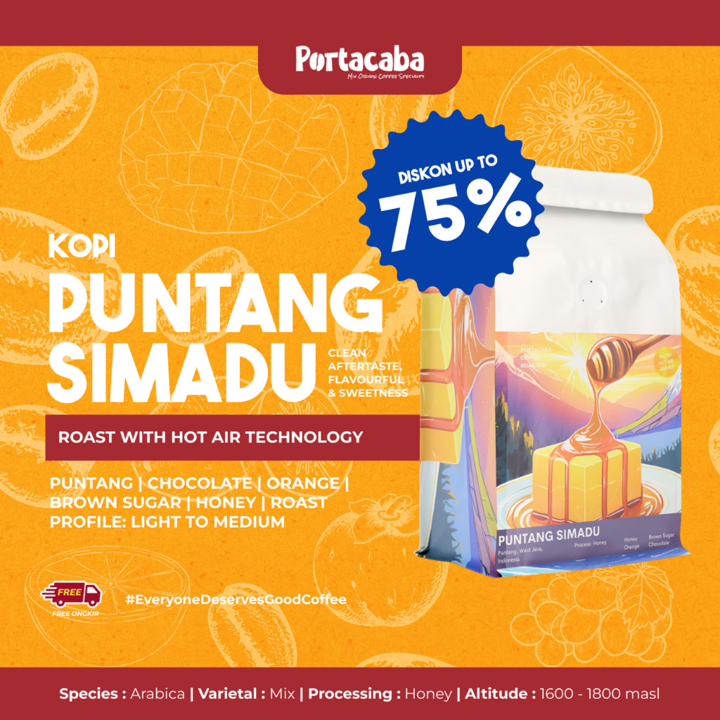 

RATU Bii Kopi Arabika Puntang Honey Simadu Kopi Arabika Puntang Honey Single Origin 200gr