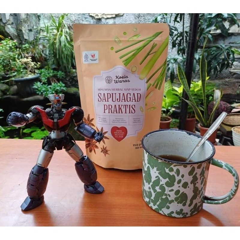 

RATU [PROMO] Sapujagad Praktis Koela Waras isi 30, 210 gr - Minuman Herbal Siap Seduh