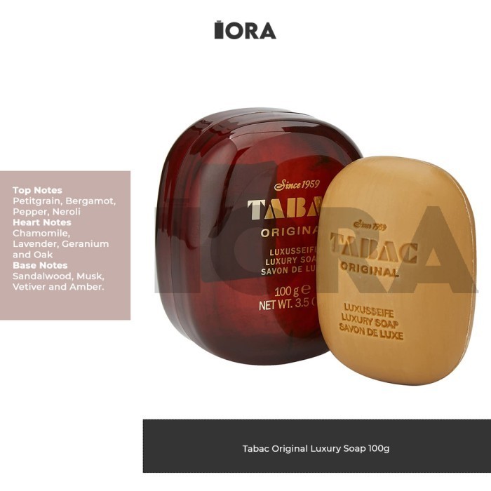 Tabac Luxury Soap Original 100g - Sabun Mandi Batang