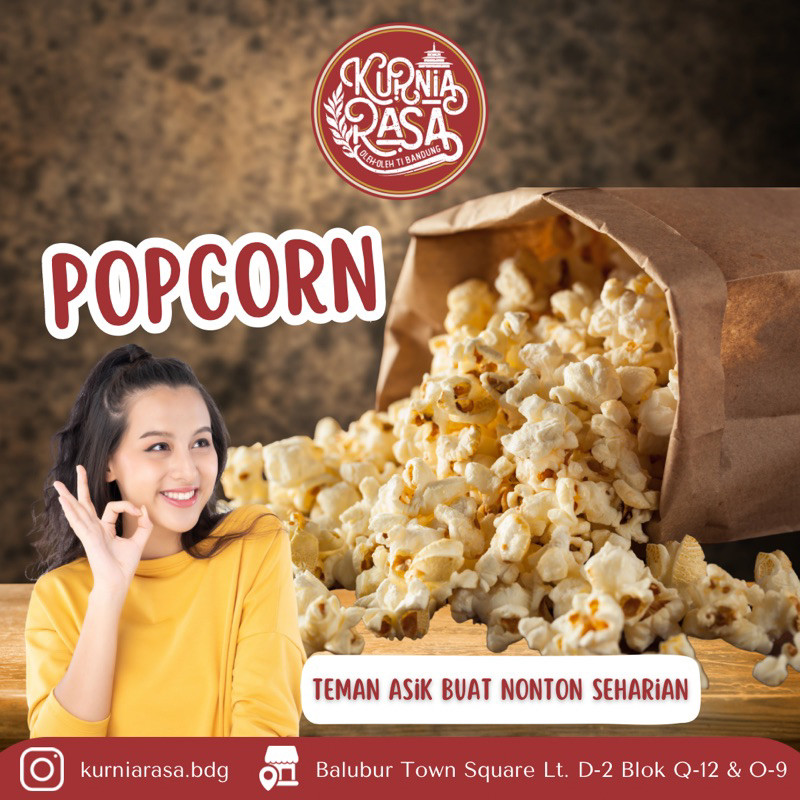 

Popcorn 250gr / Jagung Snack Kiloan / Kurniarasa RB10