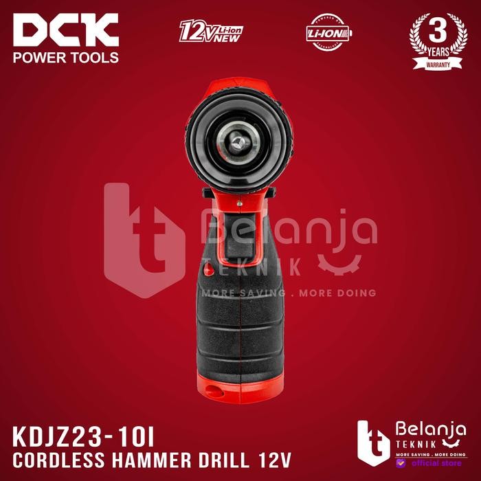 DCK Mesin Bor Tembok Baterai Cordless KDJZ23-10I Bor KDJZ 23-10I - UNIT ONLY