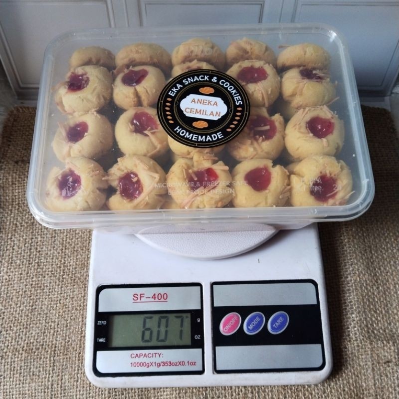 

Thumbprint Cheese Strawberry Homemade 500gr