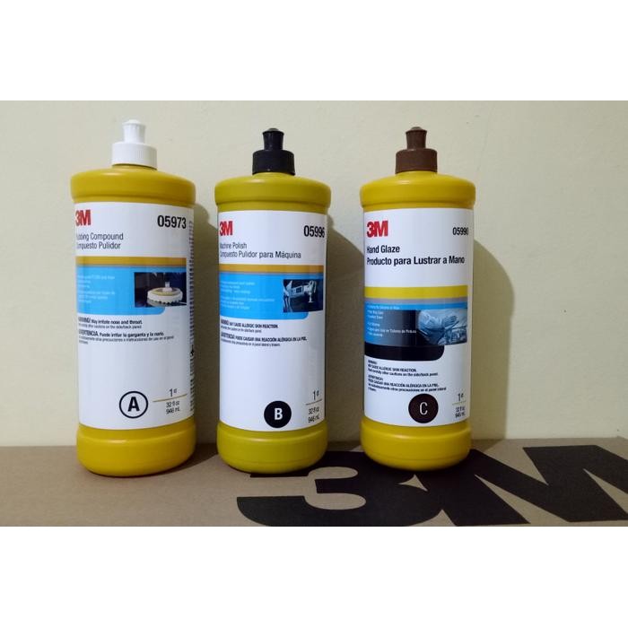 Machine Polish 3M 5996 Pad Glaze 3M Step 2