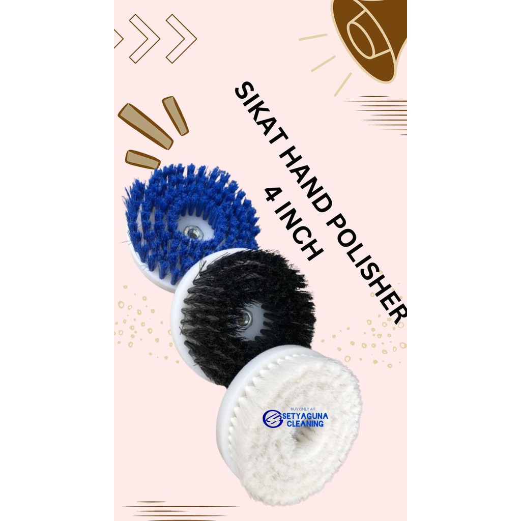 Cuci Gudang Sikat Hand Polisher