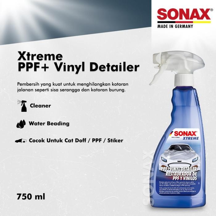 Sonax Xtreme PPF Vinyl Detailer, Spray Mobil PPF / Wax Perawatan Stiker Mobil